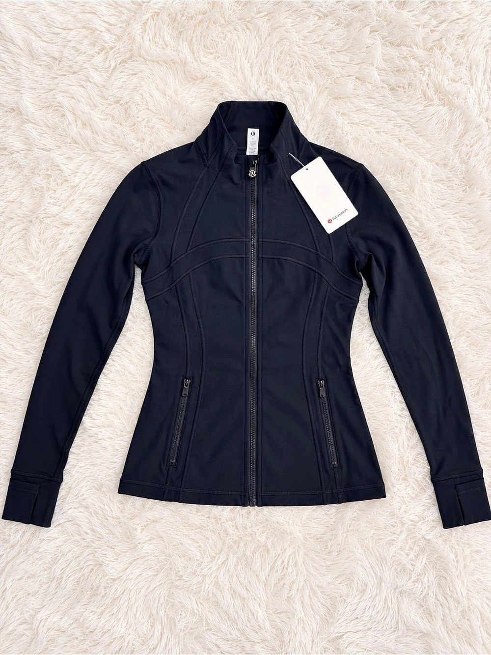 lululemon Define Jacket Women's Full-Zip Jacket Black Size 6 NWT